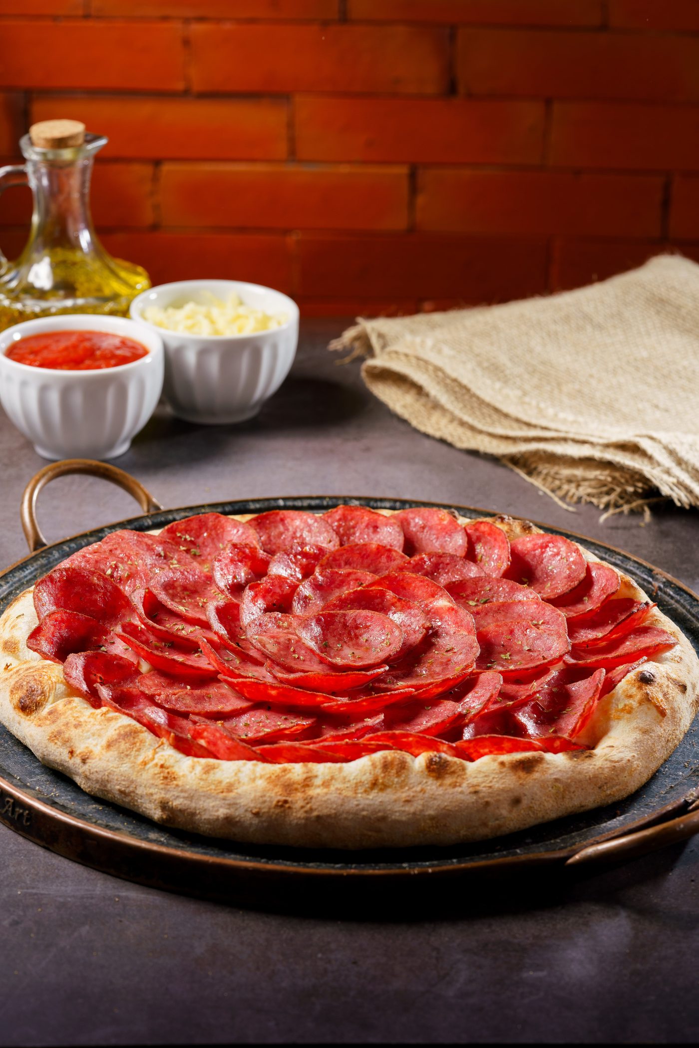 Pizza Calabresa da Garage85